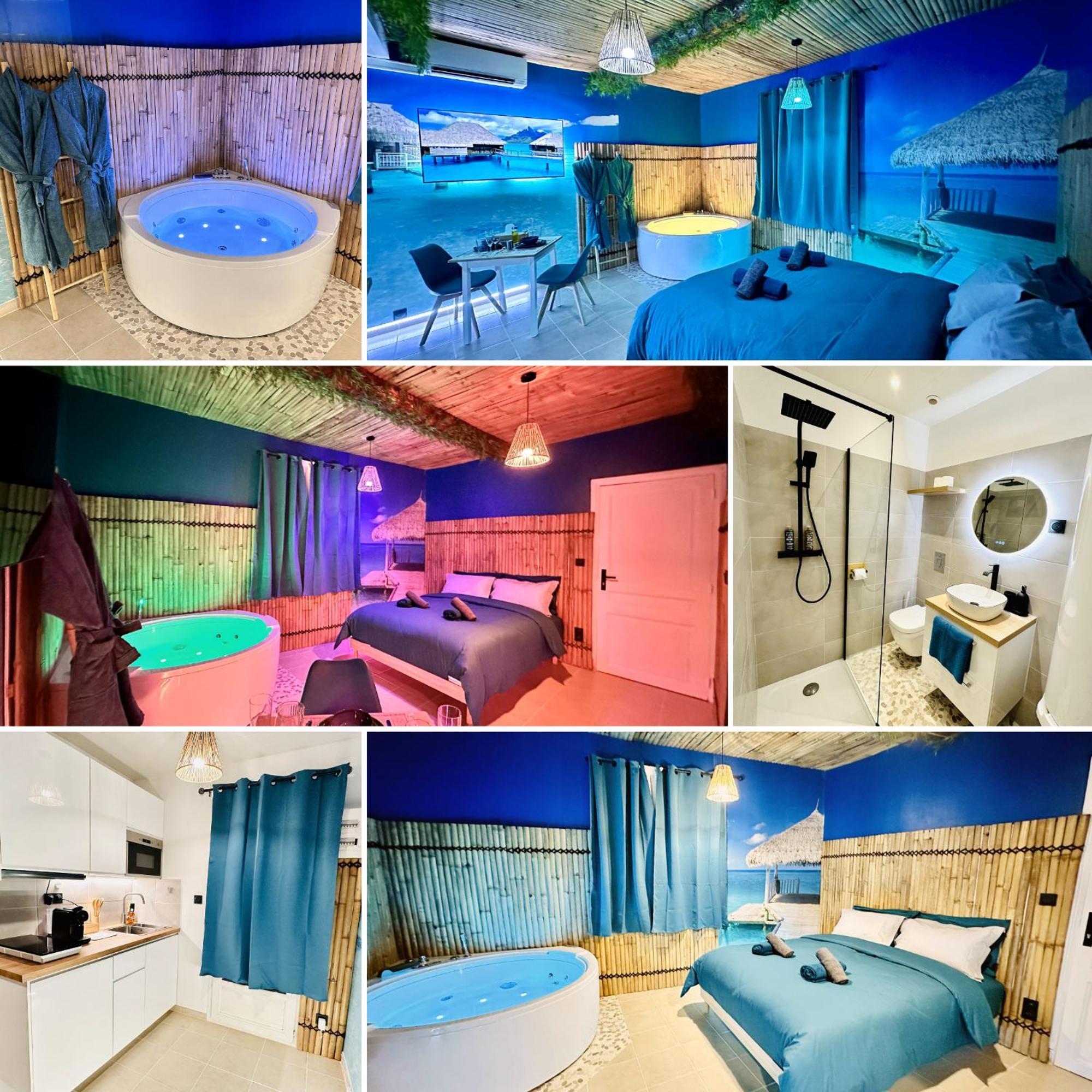 Narbnb - Bora-Bora Suite - Jacuzzi - Centre - Clim Нарбонн Екстер'єр фото