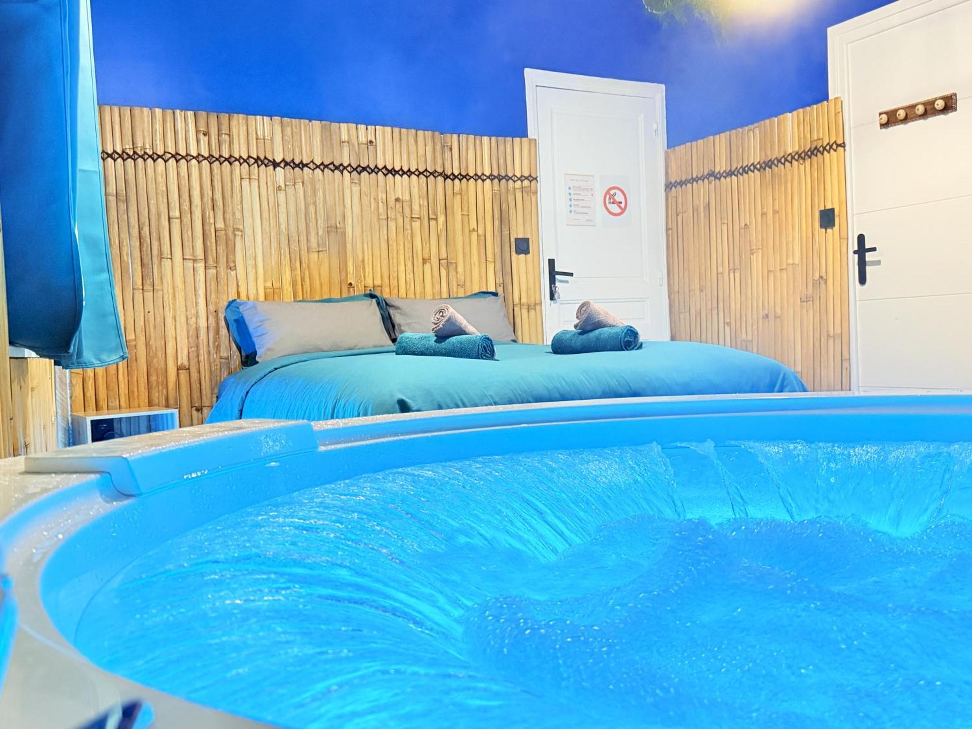 Narbnb - Bora-Bora Suite - Jacuzzi - Centre - Clim Нарбонн Екстер'єр фото